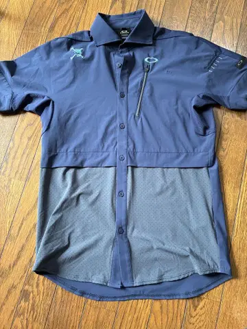 Oakley 네이비 골프 셔츠
