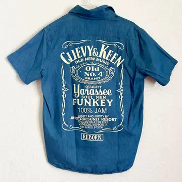 C&K CLEVY & KEEN 반팔 데님 셔츠