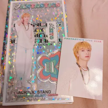 FANTASTICS 아크릴 스탠드 포토 카드 기무라 케이토