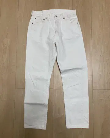 WORKERS LOT 802 JEANS 30인치 화이트 청바지