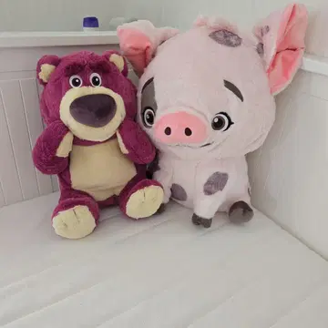 로조와 푸아 봉제 인형 세트