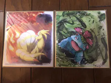 포켓몬 ART 컬렉션 색지 큐콘&후시기바나