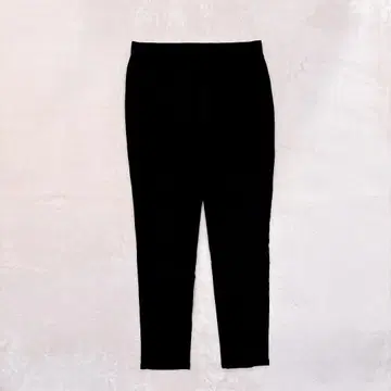 새상품급 누아르 라벨 (LL) 레이온 스트레치 팬츠 블랙