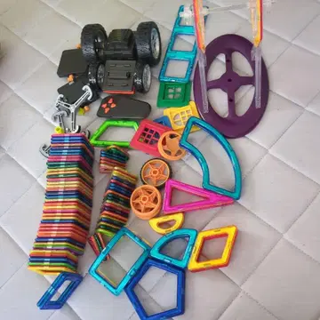Magformers 차량 및 자석 부품 세트