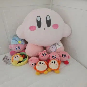커비 봉제 인형 세트