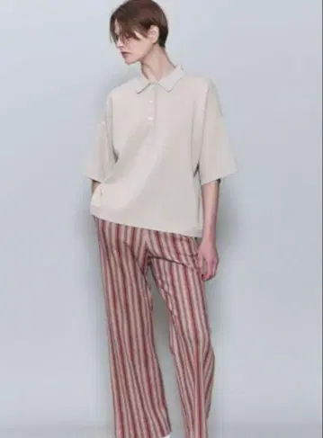 록 6 반팔 피케 셔츠