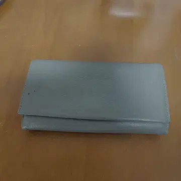 츠치야 가방 그레이 두겹 장지갑