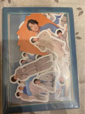 Snow Man 스티커 세트 플레이크 씰