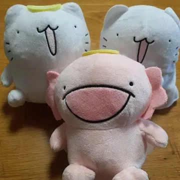카라메루 천사와 유령 봉제 인형 3개 세트