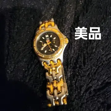 ELGIN 아날로그 손목시계 금은 콤비네이션