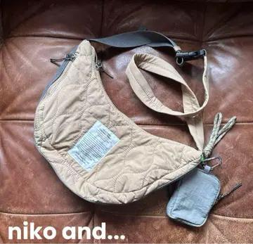 niko and... 퀼트 숄더백 새상품급