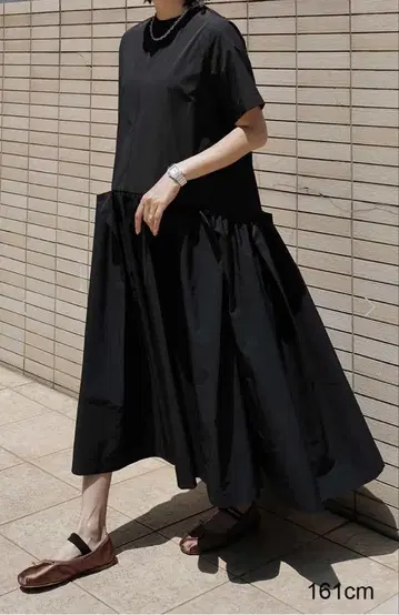 마챠트 형태 셔츠 드레스