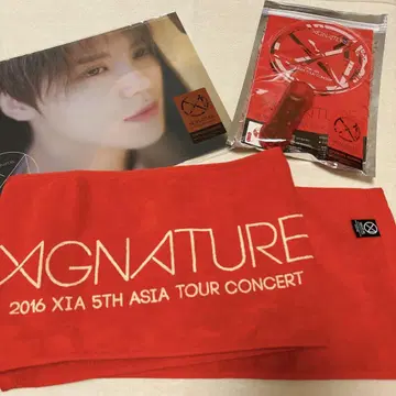 2016 XIA XIGNATURE 투어 굿즈 세트 시아 준스