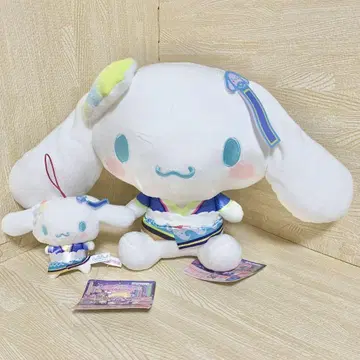 산리오 퓨로랜드 콜라보 봉제 인형 시나모롤