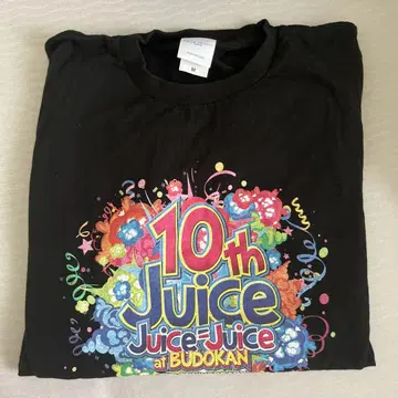 M 사이즈 Juice=Juice 10주년 기념 티셔츠