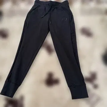 블랙 XS 팬츠 드로우 스트링 포함