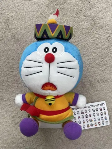 도라에몽 영화 봉제 인형 40주년 새상품 후지오 후지코 후지코 기념