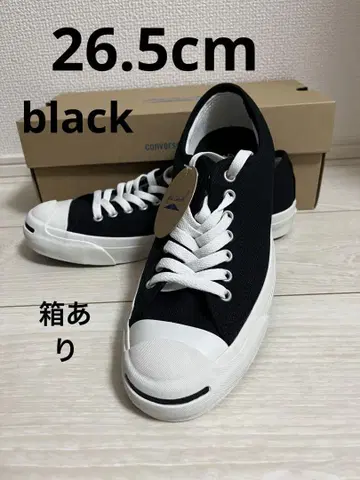 새상품 박스 있음 Jack Purcell 블랙 26.5cm US8