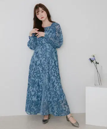 HEYUMM 긴팔 원피스