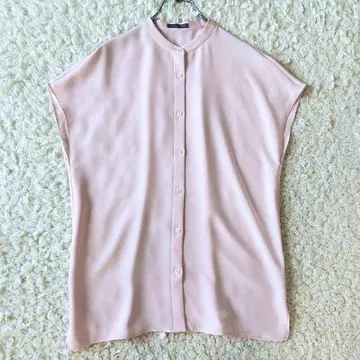 띠어리 럭스 23SS 사이즈 42 슬리브리스 블라우스 Marvine