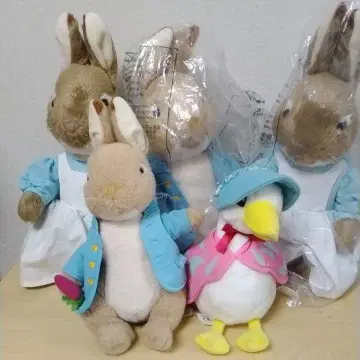피터 래빗 봉제 인형 5종 세트
