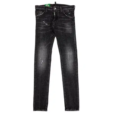 DSQUARED2 디스퀘어드 청바지 블랙 데님 52