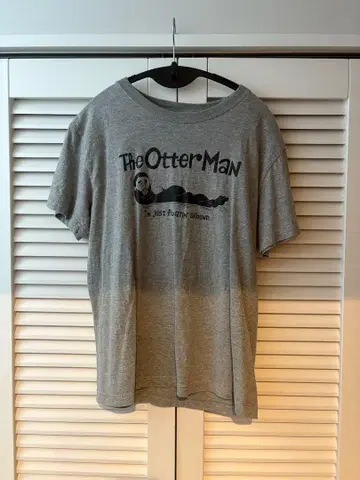 The Otter Man 티셔츠 S 그레이 빔즈 beams