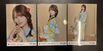 노기자카46 이와모토 렌카 한여름의 전국 투어 2025 유카타 3종 컴프
