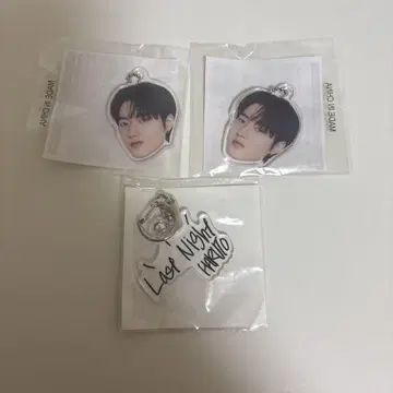 TREASURE 하르토 캡슐 토이 얼굴 아크링 키링