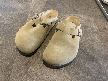 BIRKENSTOCK 베이지 사보 샌들 41 보스턴 Boston