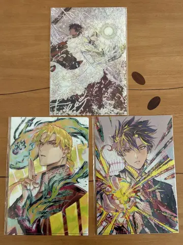 D.Gray-man 클리어 파일 파일 3개 세트 호시노 케이 D그레이