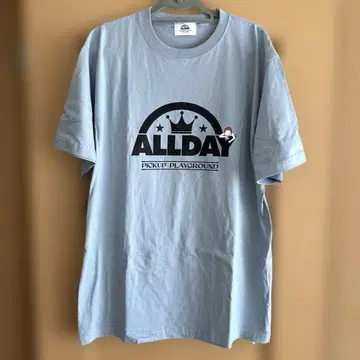 ALLDAY 색스 블루 티셔츠 2025