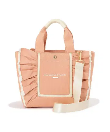 JILL BY JILLSTUART 프레임 프릴 토트 소 오렌지(150)