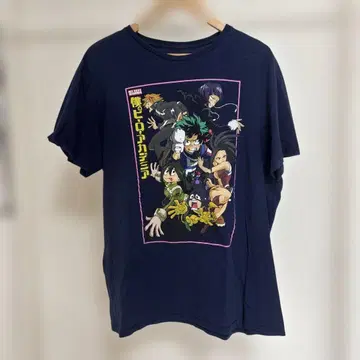 My Hero Academia 티셔츠 L 사이즈 네이비
