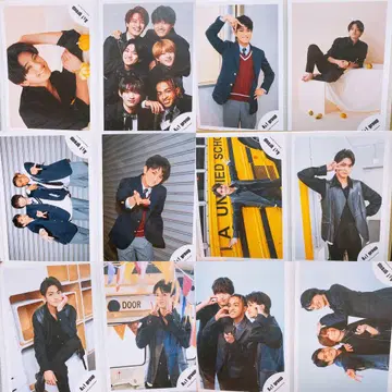 A! group 마에몬 요시노리 공식 사진 23장 세트
