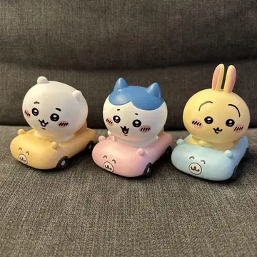 치이카와 프렌즈 3 쿠루마 부이 세트 소프트 비닐 피규어
