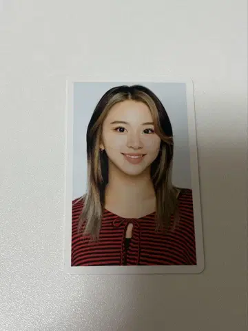 TWICE 채영 팬페어 FC 한정판 트레이딩 카드