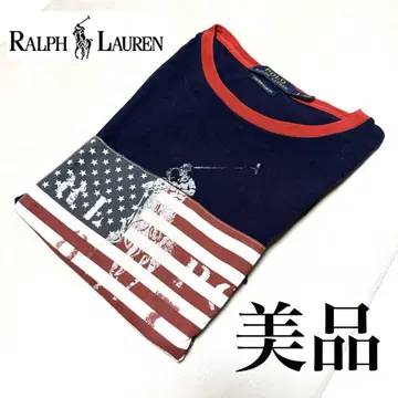 Ralph Lauren 미국 국기 디자인 티셔츠