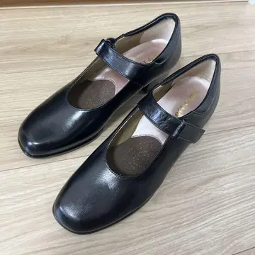 미사용! 컴포트 클리닉 천연 가죽 펌프스 23D