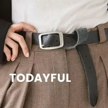 TODAYFUL / Vintage Leather Belt 가죽 벨트
