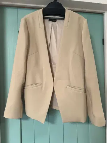 노카라 자켓 9호 베이지