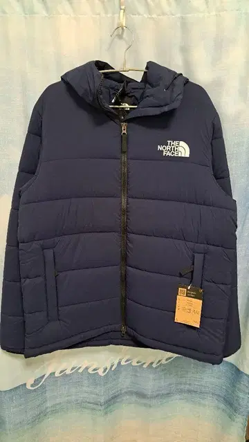 THE NORTH FACE 네이비 후드 부착 자켓 XL