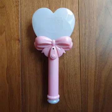 하트형 응원봉 핑크