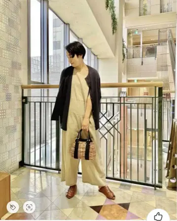 비어즐리 쉬폰 천축 숏 가디건 네이비