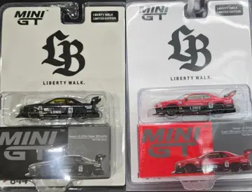 한정판 Mini GT ER34 LBWK 2개 세트 b