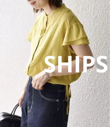 SHIPS 블라우스 코튼 100%