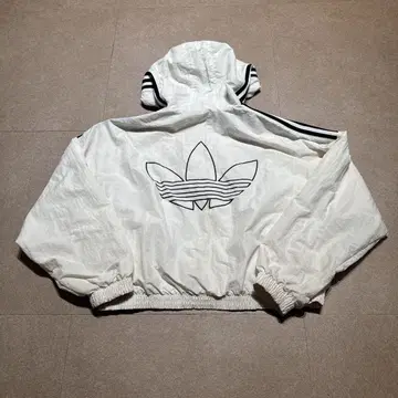 Adidas originals 자켓 블루종 얇은 소재 숏기장 여성용