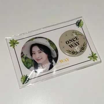 TWICE 다현 ONCE WAY 캔뱃지 세트