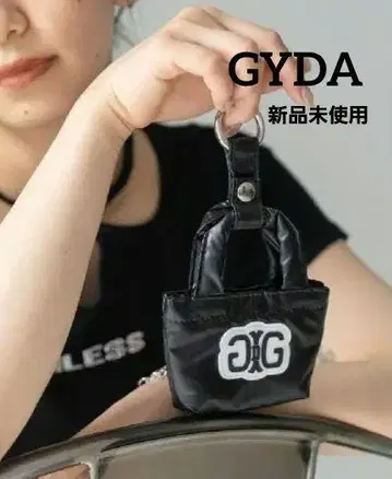 미사용 새상품 GYDA 백 참 블랙