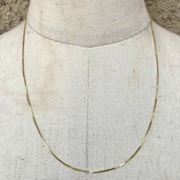 SILVER925 CUBE GOLD NECKLACE/실버/목걸이